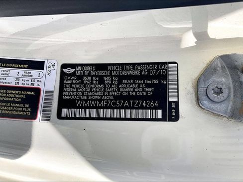 Used 2010 MINI Cooper S FWD image 16