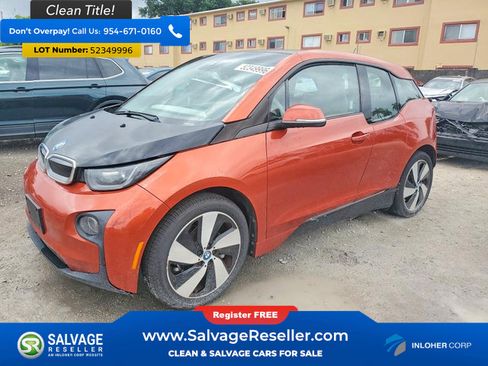 Used 2014 BMW i3 w/ Range Extender RWD image 1