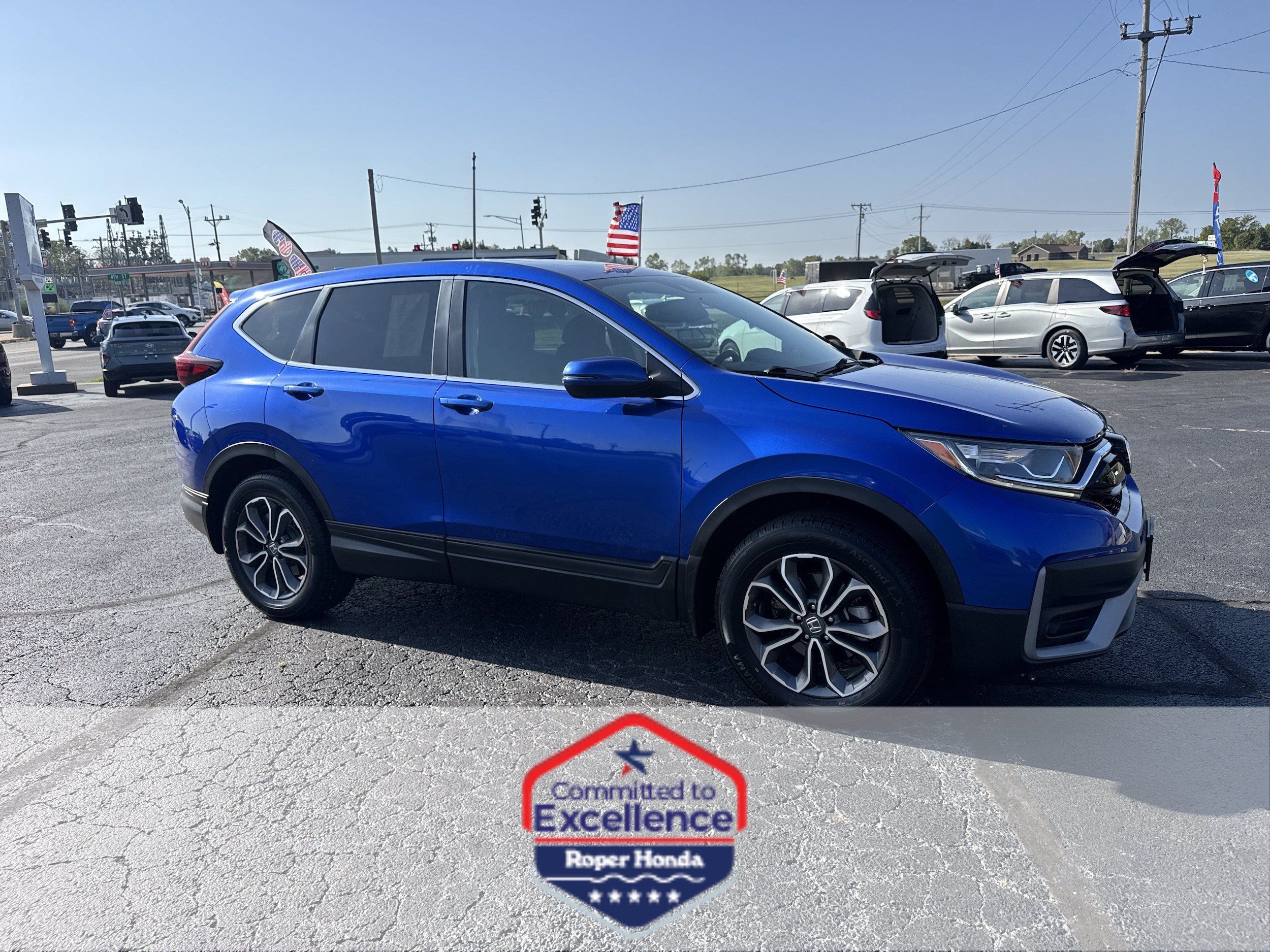 Used 2021 Honda CR-V EX image 1