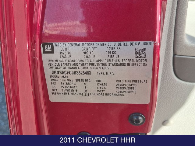 Used 2011 Chevrolet HHR LT w/ LT Preferred Equipment Group FWD image 23