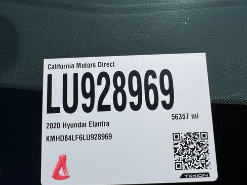 Used 2020 Hyundai Elantra SEL w/ Cargo Package (C1) FWD image 21