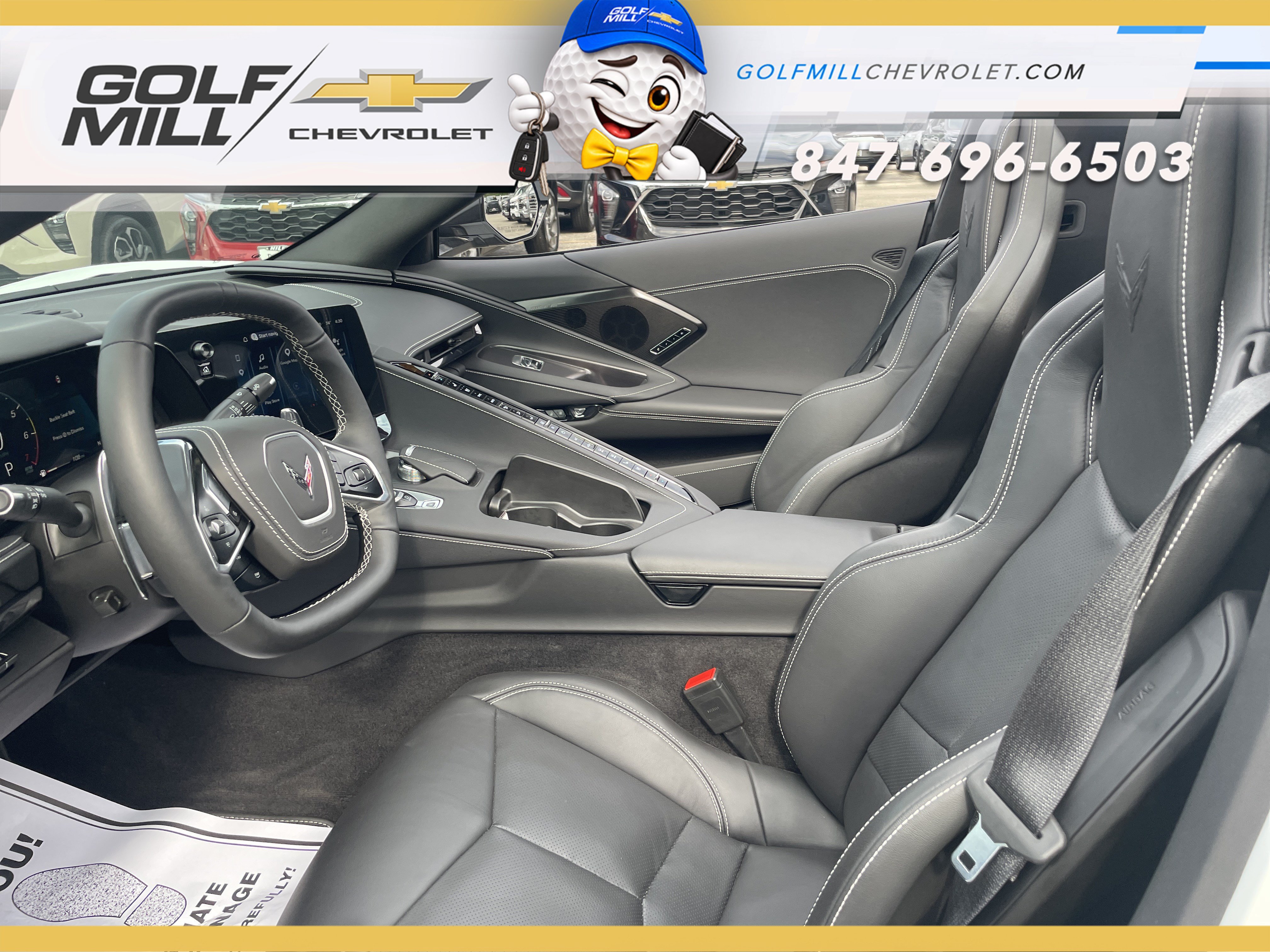 Used 2025 Chevrolet Corvette Stingray Preferred Conv w/ Stealth Interior Trim Package RWD image 29