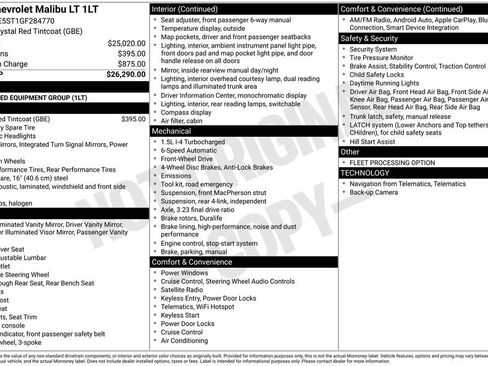 Used 2016 Chevrolet Malibu LT image 2