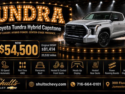 Used 2023 Toyota Tundra Capstone AWD/4WD image 2