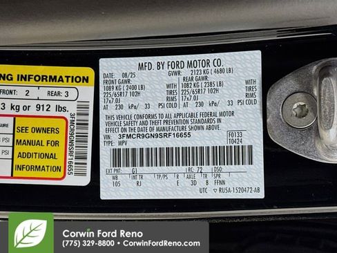 New 2025 Ford Bronco Sport Heritage w/ Convenience Package AWD/4WD image 34