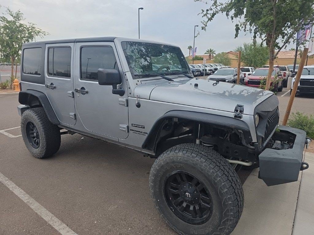 Used 2015 Jeep Wrangler Unlimited Sport w/ Quick Order Package 24S AWD/4WD image 8