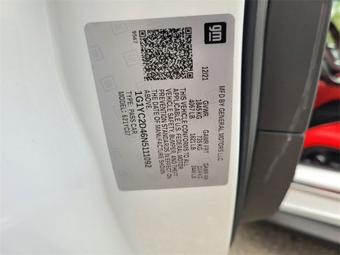 Used 2022 Chevrolet Corvette Stingray Premium Cpe w/ Z51 Performance Package image 27