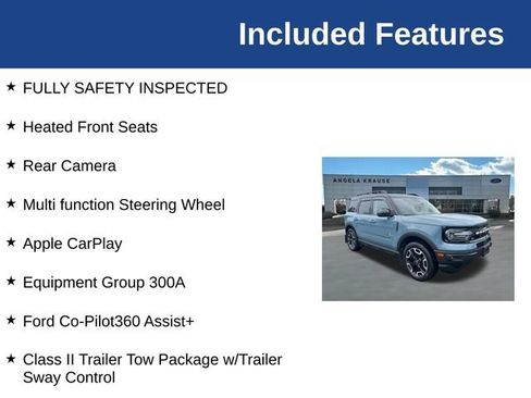Used 2022 Ford Bronco Sport Outer Banks AWD/4WD image 5
