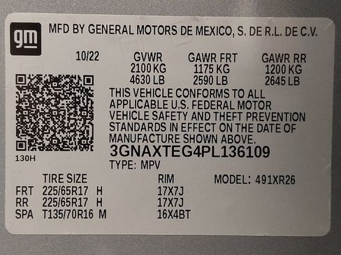 Used 2023 Chevrolet Equinox LT w/ Driver Convenience Package AWD/4WD image 33
