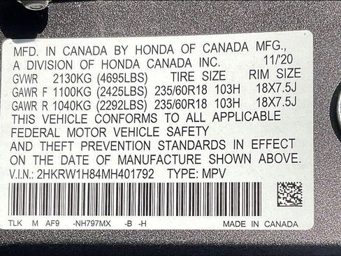 Used 2021 Honda CR-V EX-L image 31