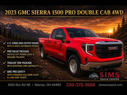 Certified 2023 GMC Sierra 1500 Pro w/ Pro Value Package