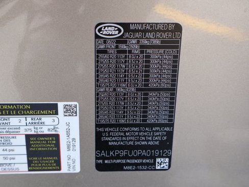 Used 2023 Land Rover Range Rover SE AWD/4WD image 42