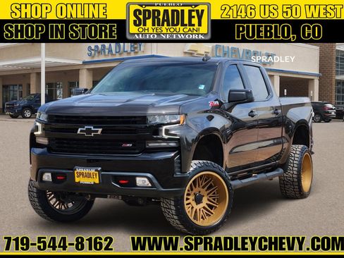 Used 2021 Chevrolet Silverado 1500 LT Trail Boss w/ Bed Protection Package AWD/4WD image 1