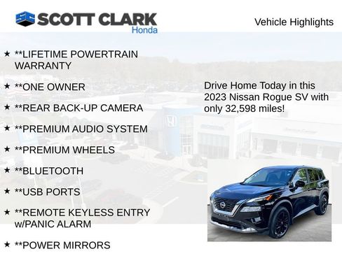 Used 2023 Nissan Rogue SV AWD/4WD image 11