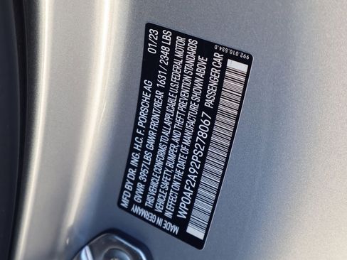 Certified 2023 Porsche 911 GT3 RS image 28