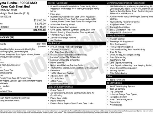 New 2025 Toyota Tundra TRD Pro image 23