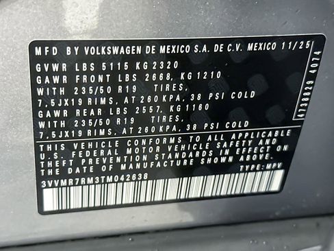 New 2026 Volkswagen Tiguan SE image 26