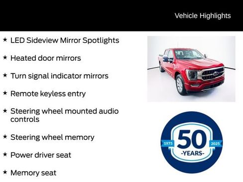 Certified 2021 Ford F150 Platinum w/ Equipment Group 701A High AWD/4WD image 31