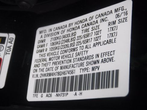 Used 2016 Honda CR-V EX-L image 39