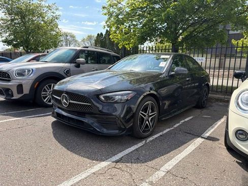 Used 2025 Mercedes-Benz C 300 4MATIC Sedan w/ AMG Line w/ Night Package image 1
