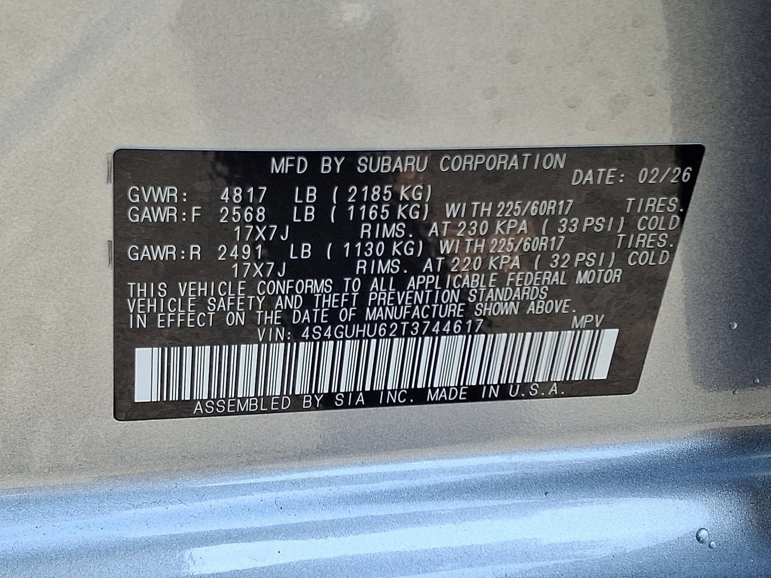 New 2026 Subaru Crosstrek 2.5i Wilderness w/ Wilderness Package AWD/4WD image 12