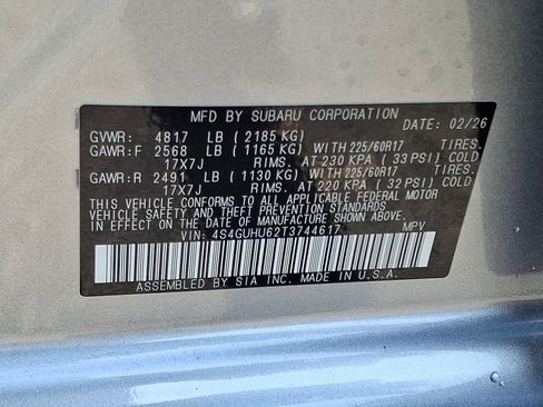 New 2026 Subaru Crosstrek 2.5i Wilderness AWD/4WD image 12