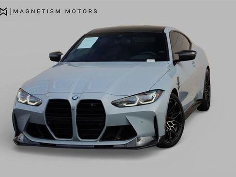Used 2021 BMW M4 Competition w/ M Carbon Exterior Package RWD image 4