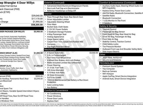 Used 2026 Jeep Wrangler Unlimited Sport AWD/4WD image 3