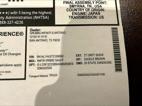 New 2026 INFINITI QX60 Autograph AWD/4WD image 42