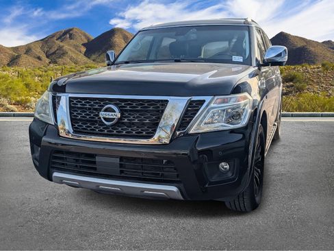 Used 2017 Nissan Armada Platinum w/ Captain Seat Package image 2