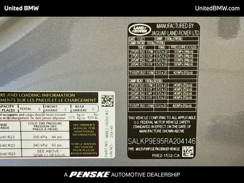 Used 2024 Land Rover Range Rover SE image 15