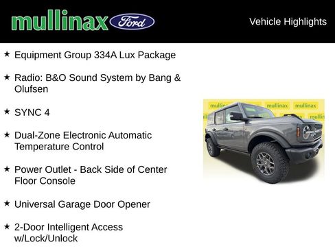 New 2025 Ford Bronco Badlands image 15