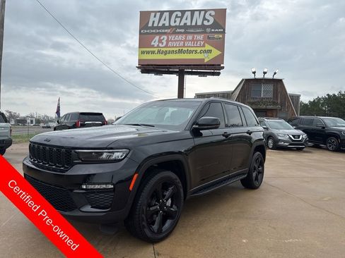 Certified 2024 Jeep Grand Cherokee Limited w/ Black Appearance Package image 1