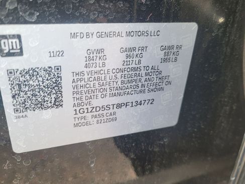 Used 2023 Chevrolet Malibu LT w/ Driver Confidence Package image 9