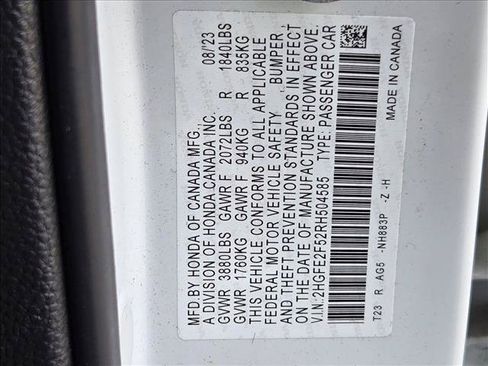 Used 2024 Honda Civic Sport image 23