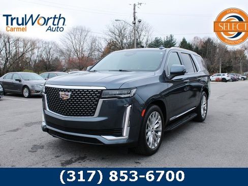 Used 2021 Cadillac Escalade Premium Luxury w/ Driver Assist Tech Package image 1