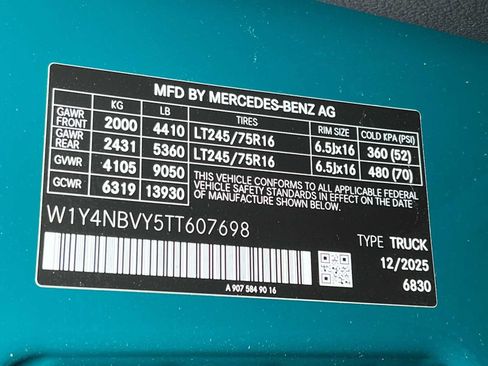 Used 2026 Mercedes-Benz Sprinter 2500 image 45
