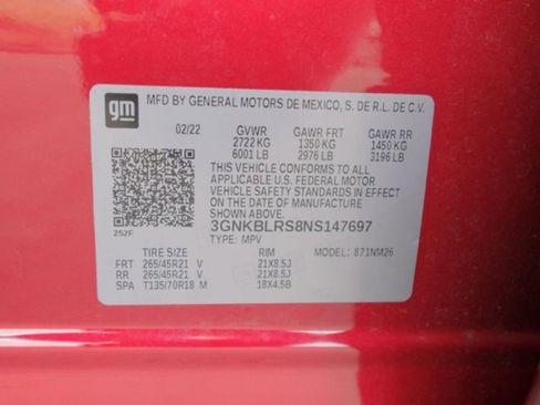 Used 2022 Chevrolet Blazer Premier w/ Enhanced Convenience Package image 23