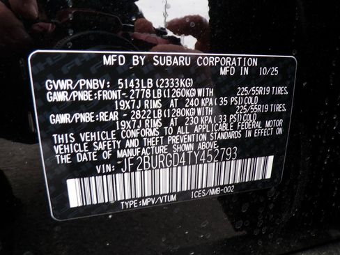 New 2026 Subaru Outback Limited XT w/ Premium/Limited Plus Package image 29