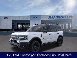 New 2026 Ford Bronco Sport Badlands w/ Badlands Tech Package AWD/4WD 360° Tour