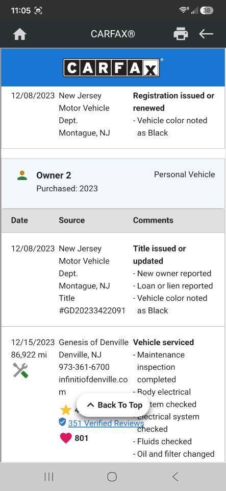 Used 2015 INFINITI QX80 4WD w/ Deluxe Technology Package image 75