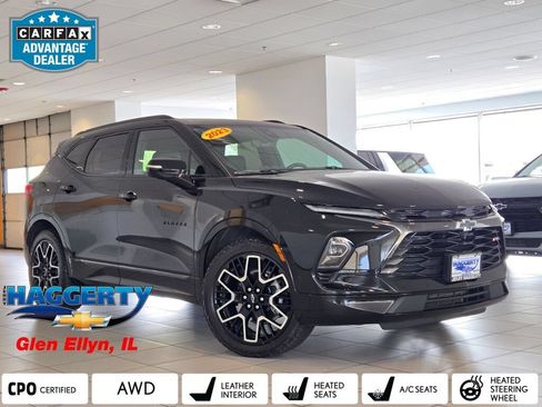 Certified 2023 Chevrolet Blazer RS w/ Driver Confidence II Package AWD/4WD image 1