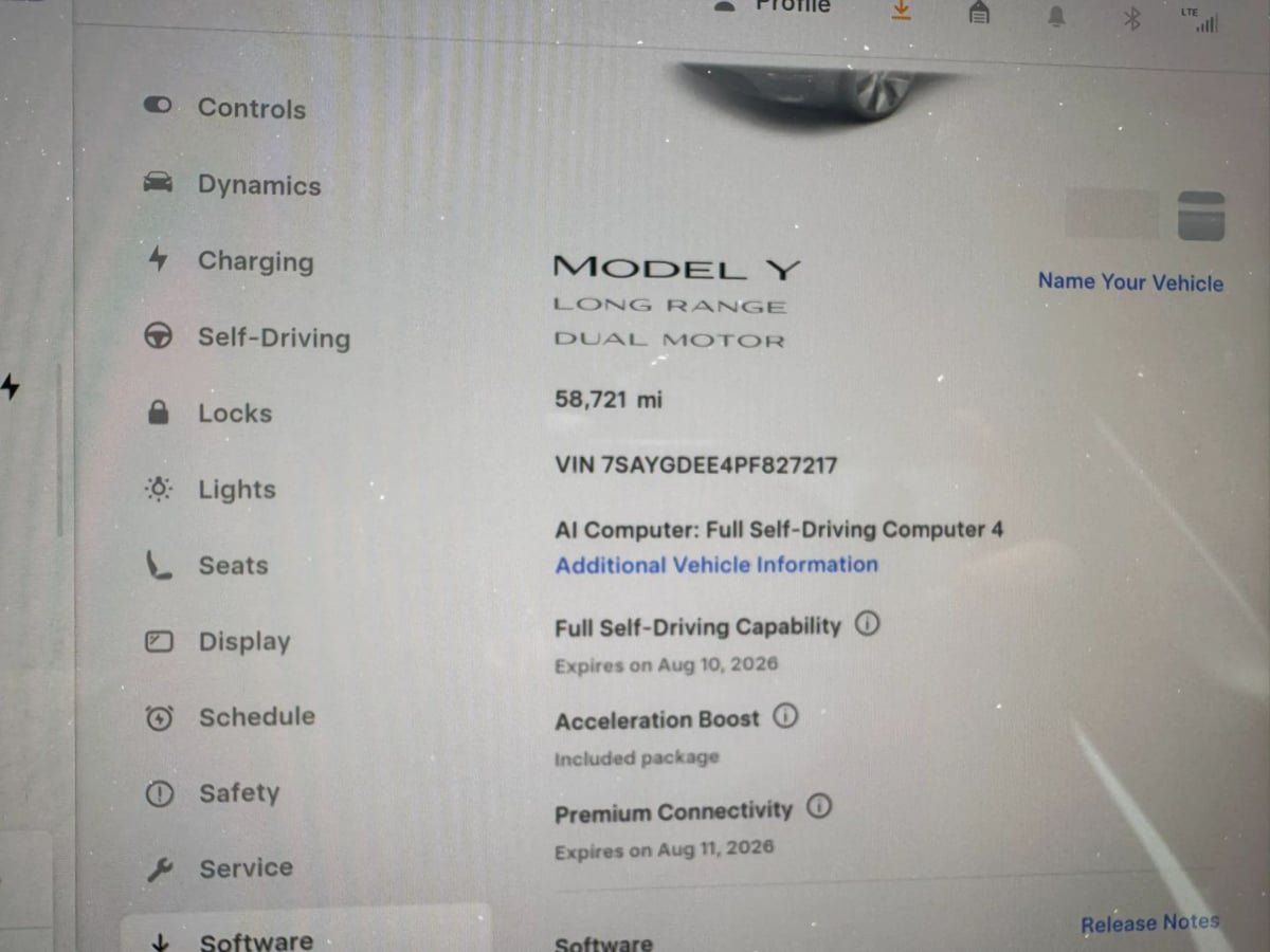 Used 2023 Tesla Model Y Long Range AWD/4WD image 2