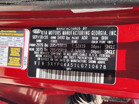 Used 2020 Kia Sorento S FWD image 33