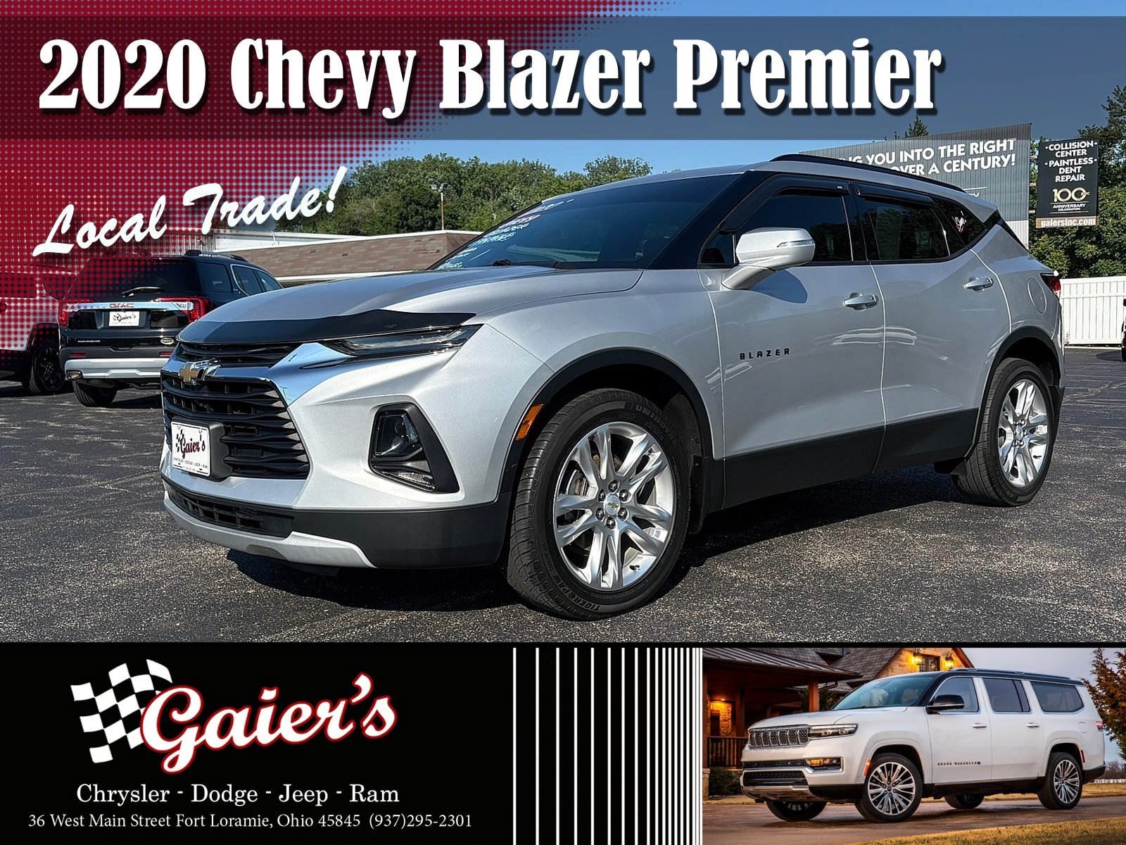 Used 2020 Chevrolet Blazer LT FWD image 1