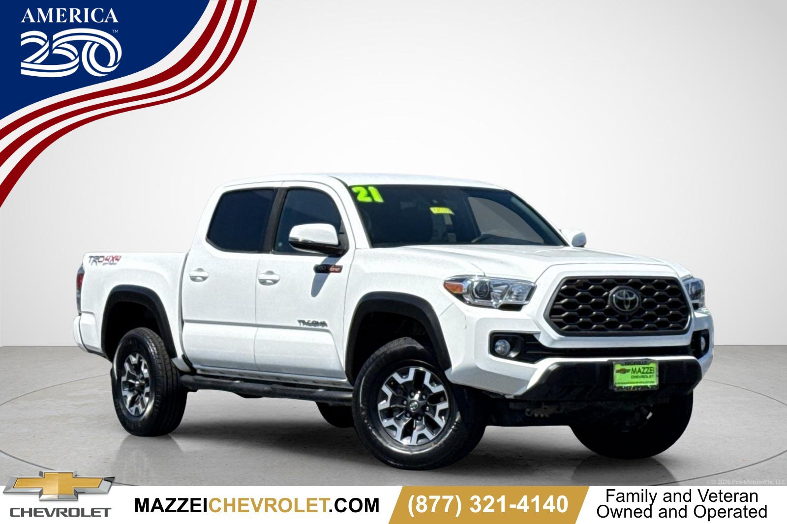 Used 2021 Toyota Tacoma TRD Off-Road w/ Technology Package AWD/4WD image 1