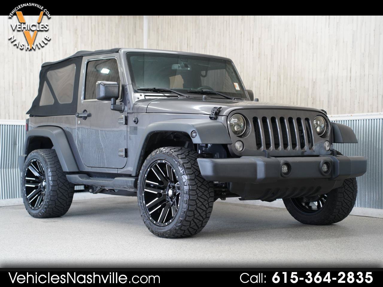 Used 2017 Jeep Wrangler Sport w/ Quick Order Package 24S AWD/4WD image 1