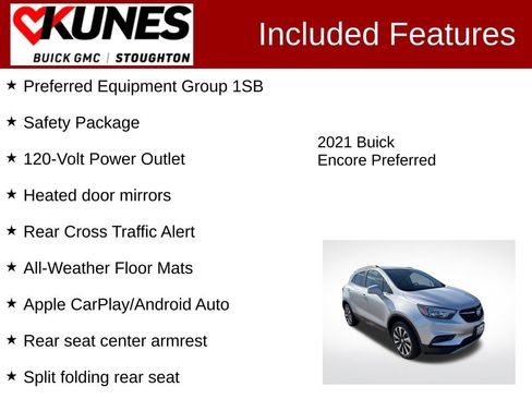 Used 2021 Buick Encore Preferred w/ Safety Package image 3