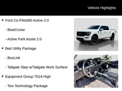 Certified 2022 Ford F150 Platinum w/ Equipment Group 701A High AWD/4WD image 16