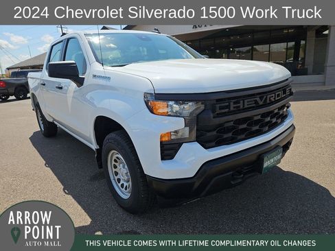 Used 2024 Chevrolet Silverado 1500 W/T w/ Trailering Package AWD/4WD image 2